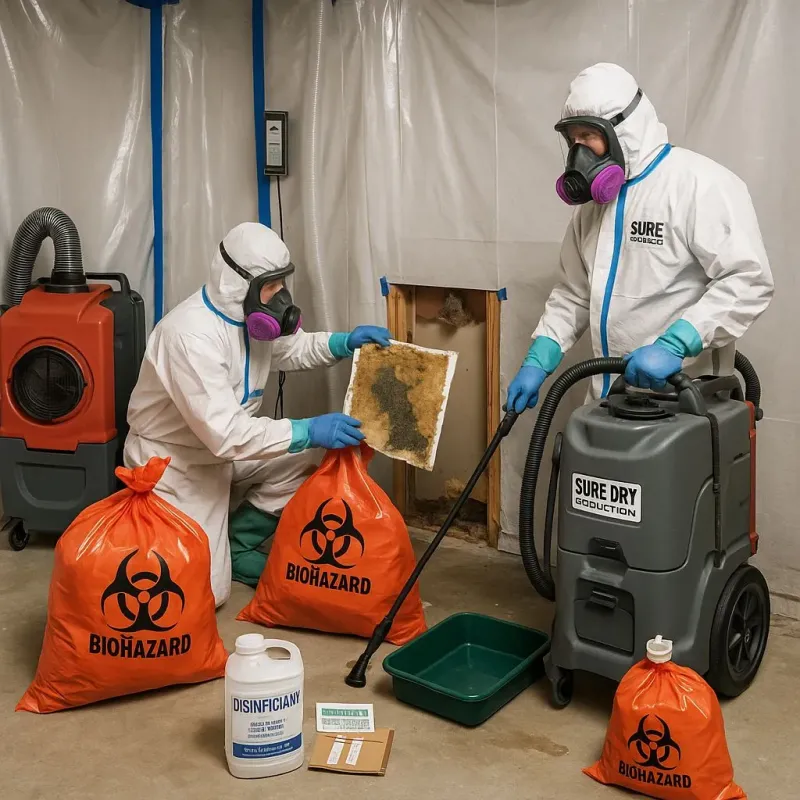 Contaminated Water Handling Protocols process in Universal City, TX