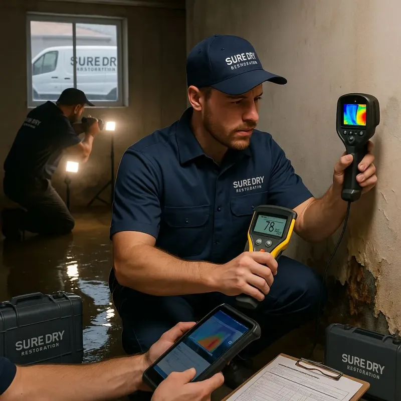 Initial Assessment and Documentation process in Universal City, TX