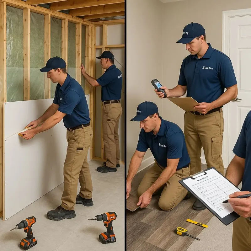 Repairs and Reconstruction process in Universal City, TX