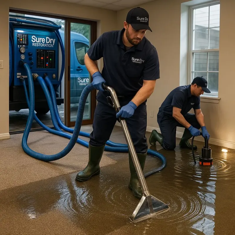 Water Extraction and Removal process in Universal City, TX